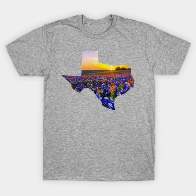 TEXAS BLUEBONNETS T-Shirt by Cult Classics